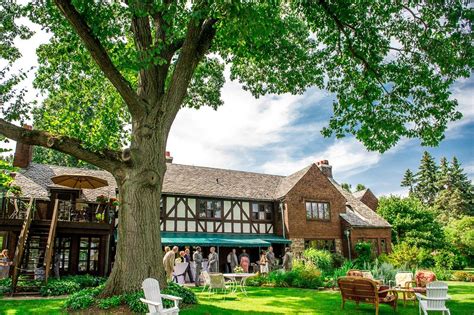 tudor house portage lakes wedding